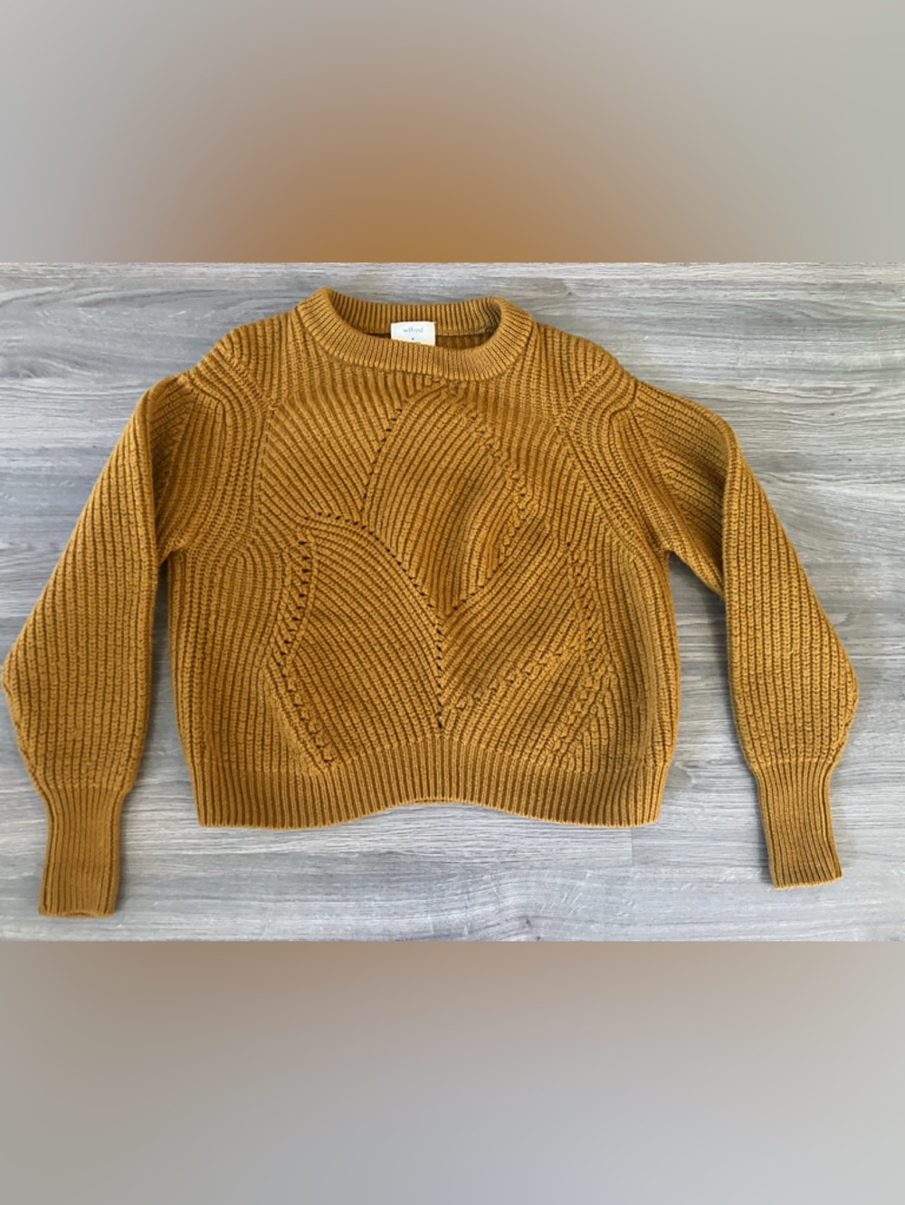 Wilfred Ribbed Crewneck Sweater - Picture 5 of 5